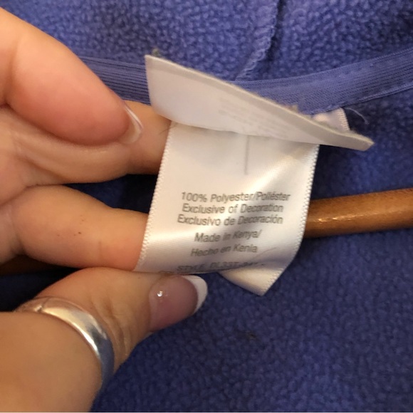 Danskin Now Purple Zip Up Hooded Jacket - Size Small - Picture 8 of 12